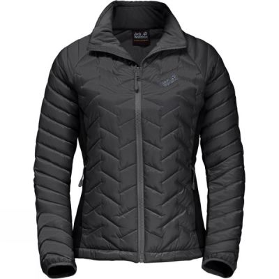 Chaquetas Jack Wolfskin Icy Water Mujer Gris Oscuro - Chile DAL487163